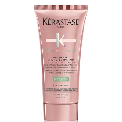 Kerastase Kérastase Chroma Absolu Masque Vert Chroma Neutralisant Hair Mask For Colour Vibrancy 150ml