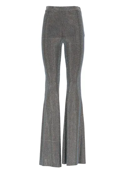 New Arrivals Colette Pants In Metallic Silver