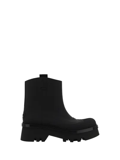 Chloé Raina Ankle Boots In Black