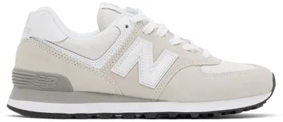 New Balance Gray 574 Core Sneakers In Beige