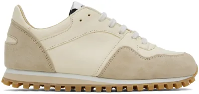 Spalwart Off-white Marathon Trail Low Sneakers In Vanilla