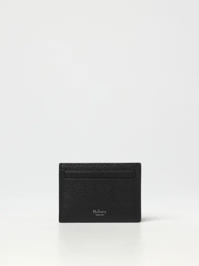 Mulberry Full-grain Leather Cardholder In Black