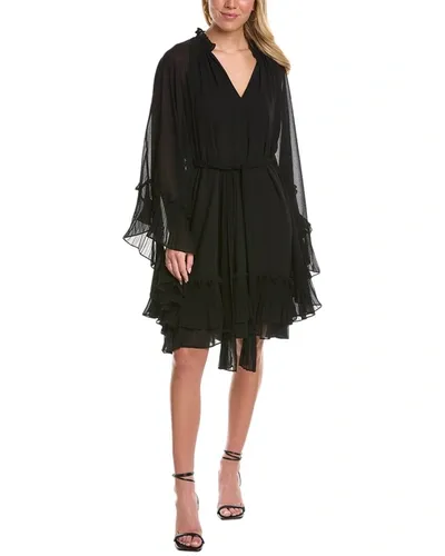 Ungaro Ziva Caftan Dress In Black