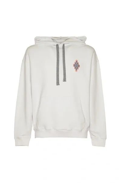 Marcelo Burlon County Of Milan Optical Cross Hoodie In White