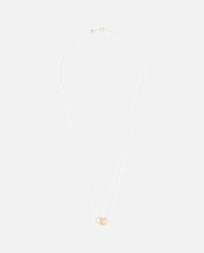 Alíta 9kt Gold With Diamond Nubecita Necklace