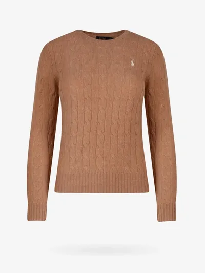 Polo Ralph Lauren Sweater In Beige