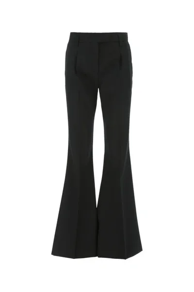 Prada Woman Black Wool Pant