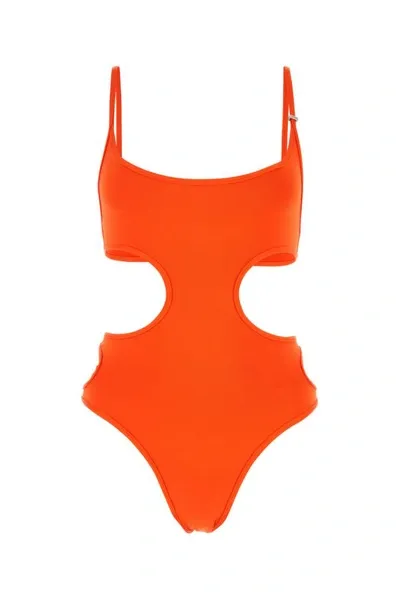 Attico The  Swimsuits In Orange