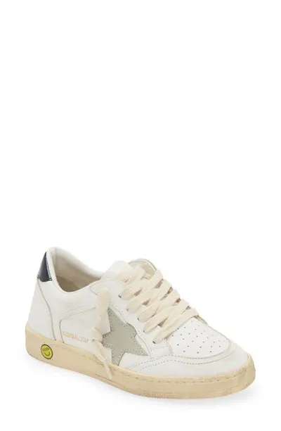 Golden Goose 'soul Star' White Leather Sneakers