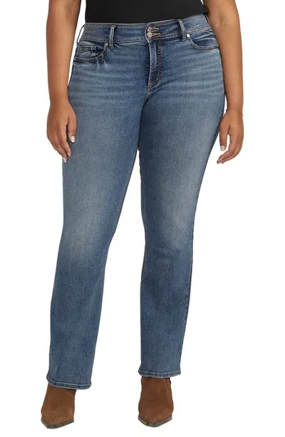 Silver Jeans Co. Suki Straight Leg Jeans In Indigo