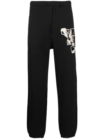 Y-3 Logo-print Track Pant In Black