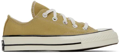 Converse Beige Chuck 70 Vintage Sneakers In Dunescape/egret/blac