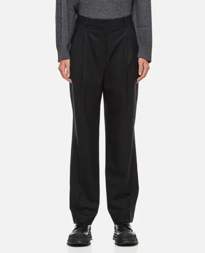 Loulou Studio Sbiru Pant In Black