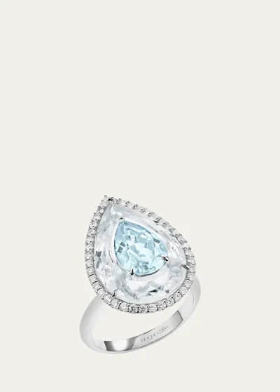 Boghossian 18-karat White Gold Multi-stone Ring