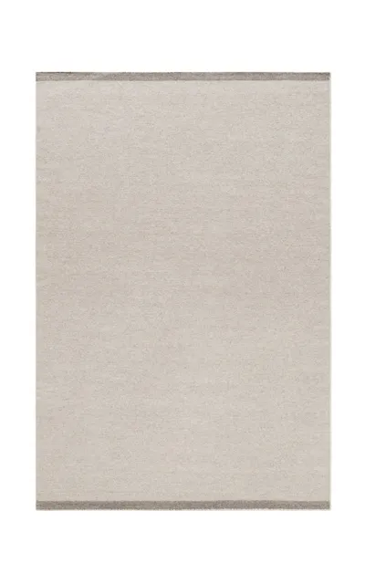 Nordic Knots Zero By ; Flatweave Area Rug In Warm Gray; Size 2.5' X 9' In Grey