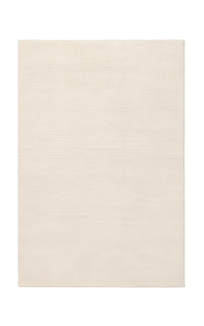 Nordic Knots Park By ; Hand Loomed Area Rug In Almond; Size 5' X 8' In Neutral