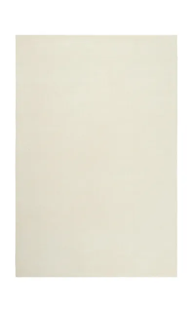 Nordic Knots Grand By ; Hand Loomed Area Rug In Dusty White; Size 12' X 15' In Off-white