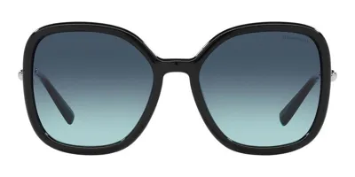 Tiffany & Co . Oversized Frame Sunglasses In Black