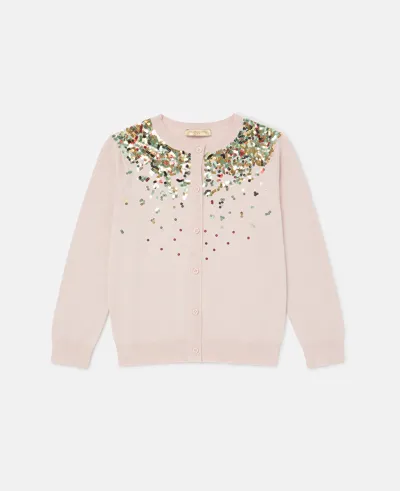 Stella Mccartney Confetti Cardigan In Black