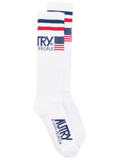 Autry Socken  Herren Farbe Weiss In White