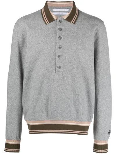 Ranra Grey Ferming Polo Shirt