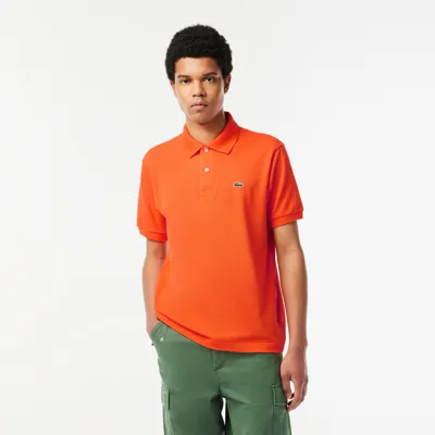 Lacoste Men's Classic Fit L.12.12 Original Piqué Polo - 4xl - 9 In Orange