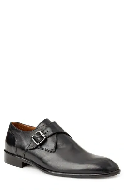 Bruno Magli Solero Monk Strap Loafer In Black