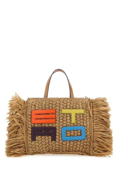 Etro Tote In Brown