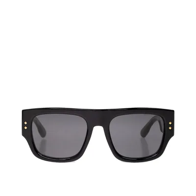 Gucci Logo Sunglasses In Black