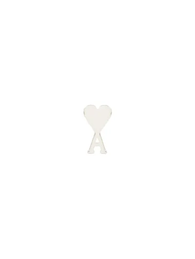 Ami Alexandre Mattiussi Ami De Coeur Single Earring In Silver