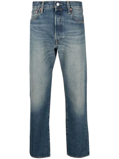 Levi's Mid-rise Straight-leg Jeans In Multicolor