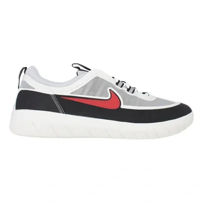 Nike Sb Nyjah Free 2 Black/sport Red Bv2078-002 Men's In White