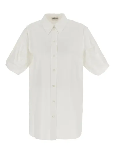 Alexander Mcqueen Shirts In White