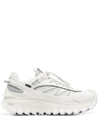 Moncler Sneakers Trailgrip Gtx Vibram Fabric White Off White