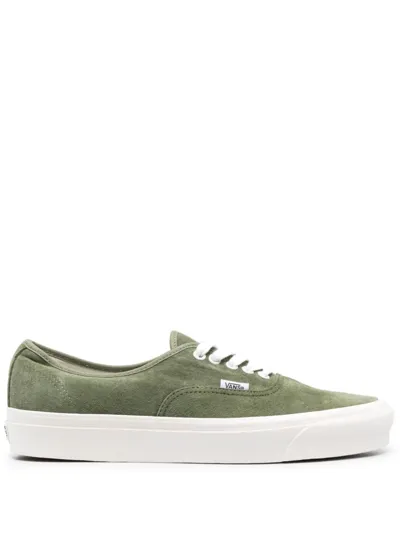 Vans Anaheim Factory Authentic 44 Dx Suede Sneakers In Green