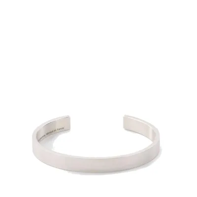 Le Gramme 21 Grams Ribbon Bracelet In Silver