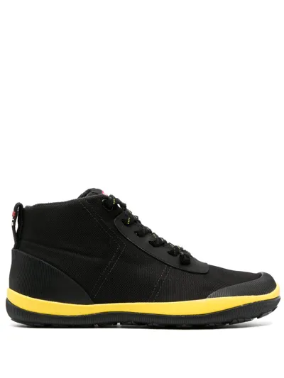 Camper Peu Pista High-top-sneakers In Black