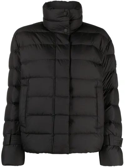 Woolrich Ellis Down Puffer Jacket In Black