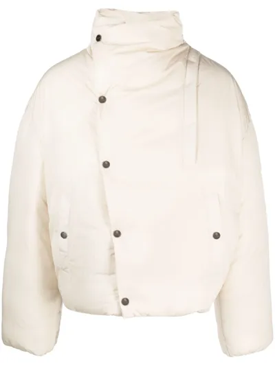 Jacquemus La Doudoune Cocon Down Jacket In Beige