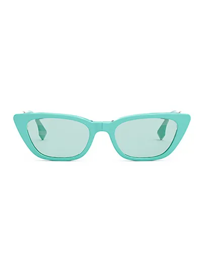 Fendi Eyewear Cat In Green