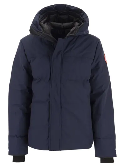 Canada Goose Macmillan Hooded Parka In Blue