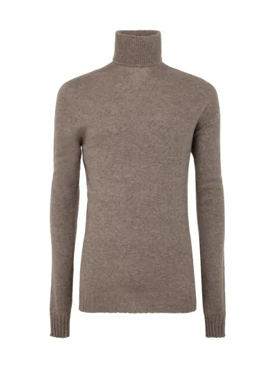 Md75 Cashmere Turtleneck In Brown