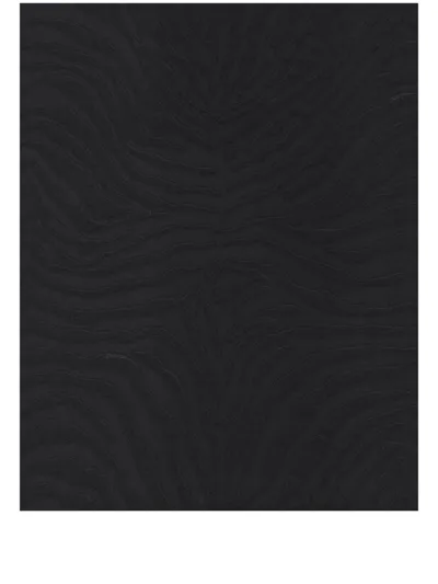 Dolce & Gabbana Zebra-print Wallpaper In Black