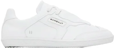 Rombaut White Atmoz Sneakers In White Future Leather