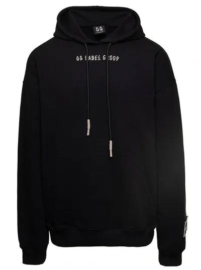 M44 Label Group Patch Basic Hoodie In Black