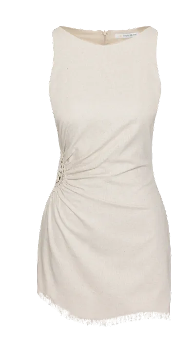 Nana Gotti Balin Dress In Beige