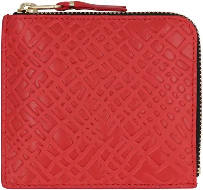 Comme Des Garçons Wallet All In Red