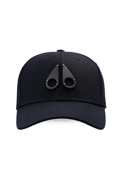 Moose Knuckles Baseball Cap In Negro