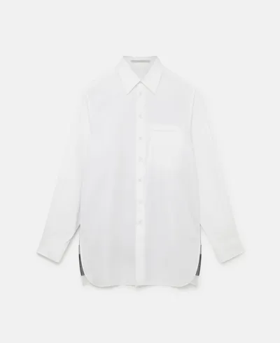 Stella Mccartney Horse Print Silk Insert Shirt