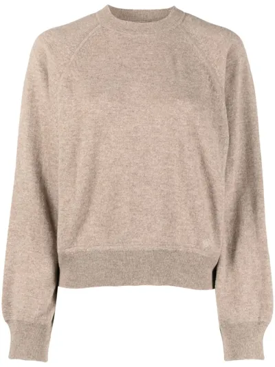 Loulou Studio + Net Sustain Pemba Cashmere Sweater In Beige